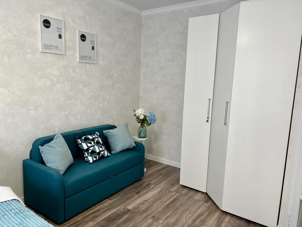 Элегантная квартира в ЖК Российский рядом со сквером и фонтаном