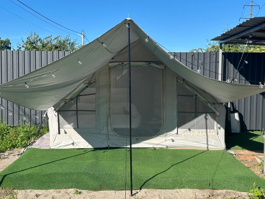 Коттедж Уютная надувная палатка ждет вас на закрытой территории — аренда посуточно в Янтарный