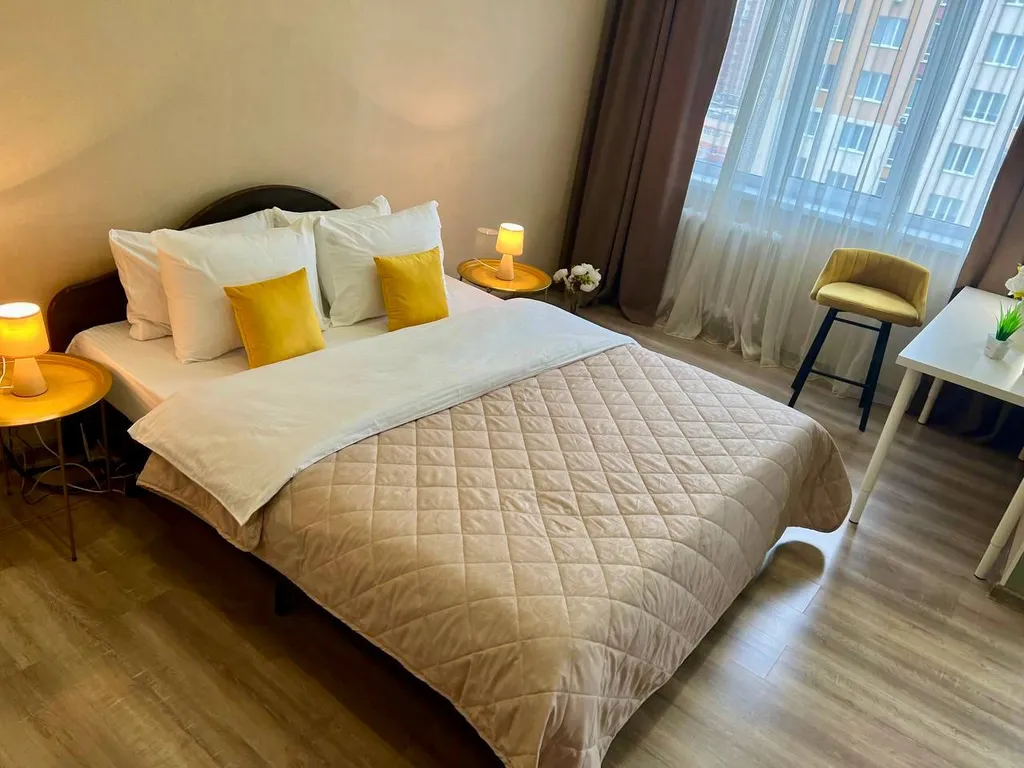 Просторная квартира в новом доме с домашним кинотеатром