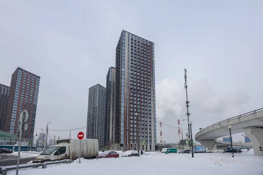 Квартира Квартира с видом на город в корпусе Нью-Йорк — Москва