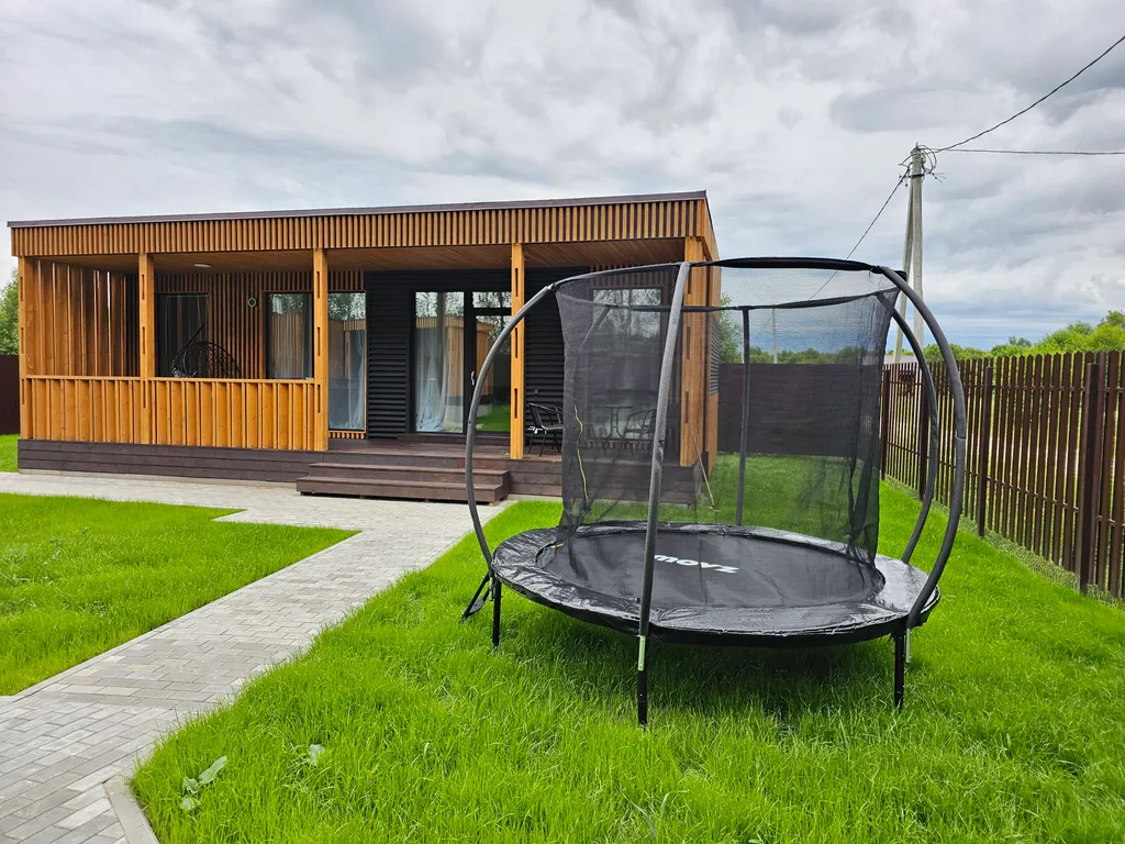 Коттедж Дом с баней на дровах и купелью — Большое Коновалово