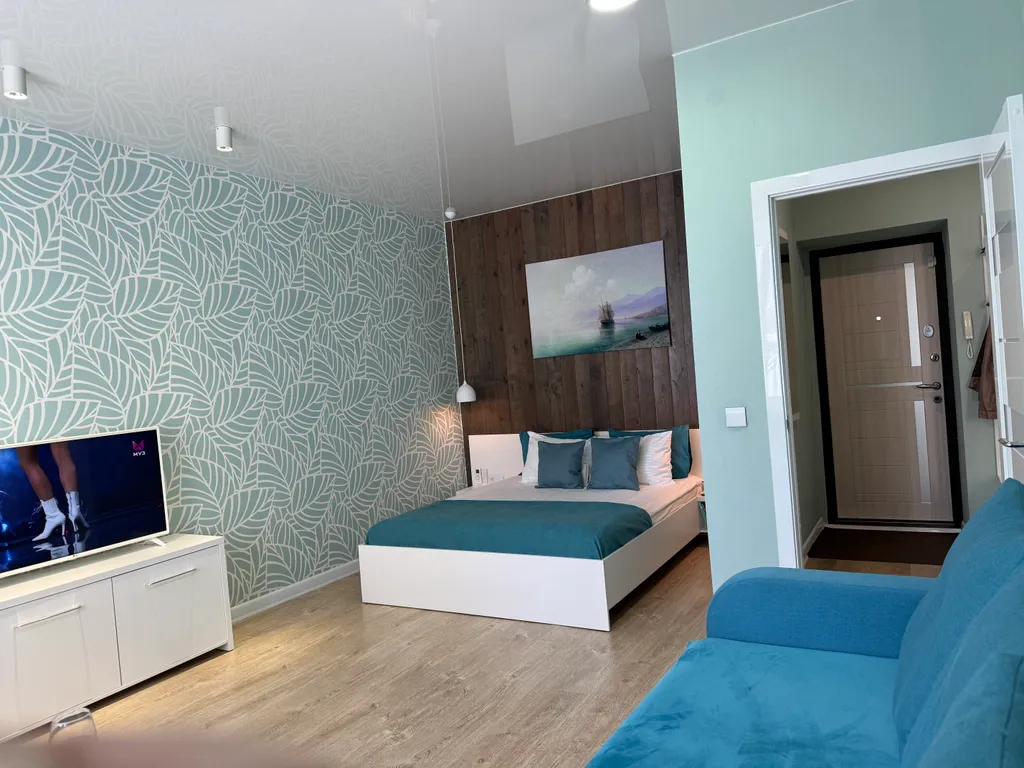 Дизайнерский апартамент у реки Ангара