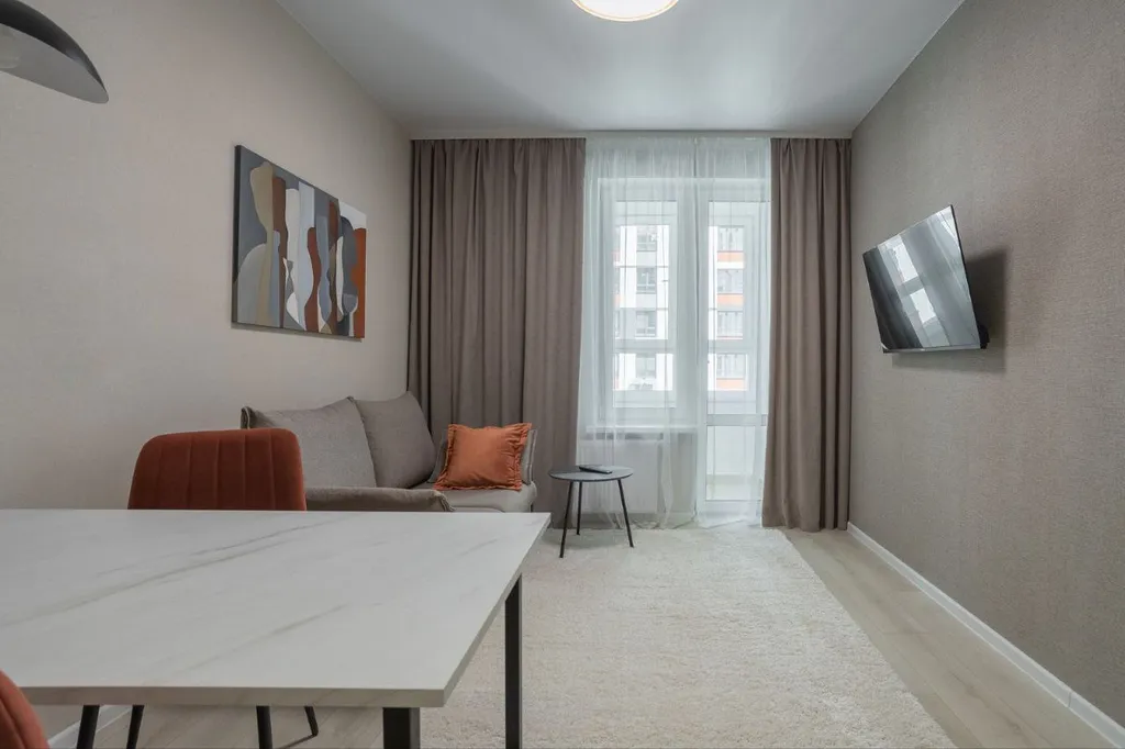 Стильная квартира с отдельной спальней