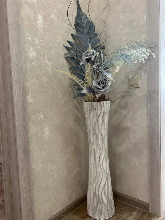 Шикарные апартаменты с белоснежными полотенцами и бельем