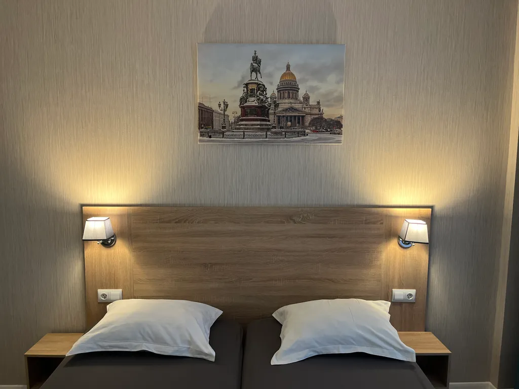 Квартира Квартира Уютная студия с панорамным остеклением — Санкт-Петербург