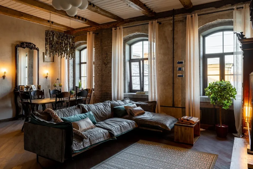 Квартира Квартира CULTAPART: Пентхаус братьев Елисеевых — Санкт-Петербург