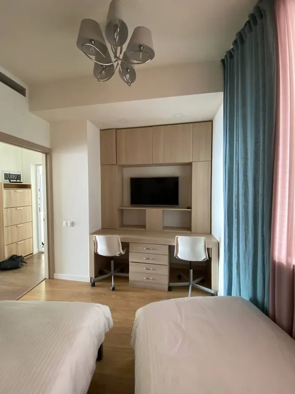 Апартамент в элитном ЖК с прямым панорамным видом на море и бассейном