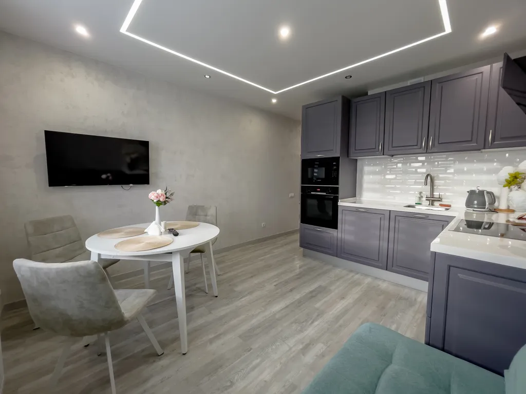 Премиум с красивым видом на город, 2 кондиционера, 2 ТВ, гостин.сервис