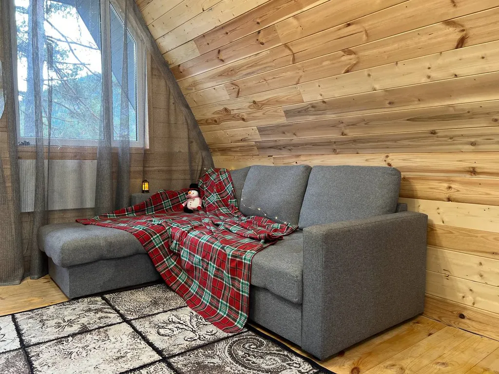 Коттедж Коттедж А-фрейм Серый — Архыз