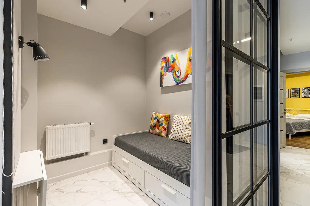 Квартира с 2 спальнями с балконом