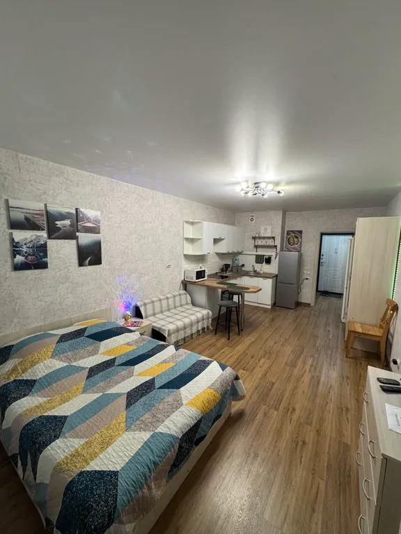 Просторная студия у метро Девяткино, парка и ТЦ Небо рядом