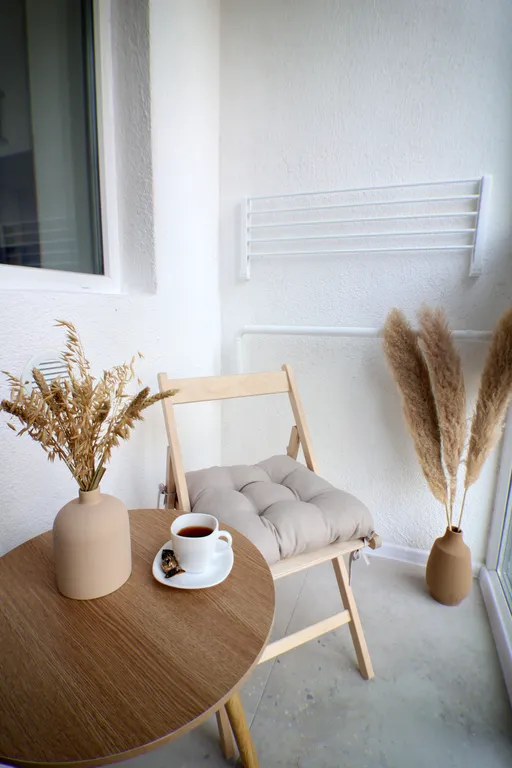 Светлая квартира у моря