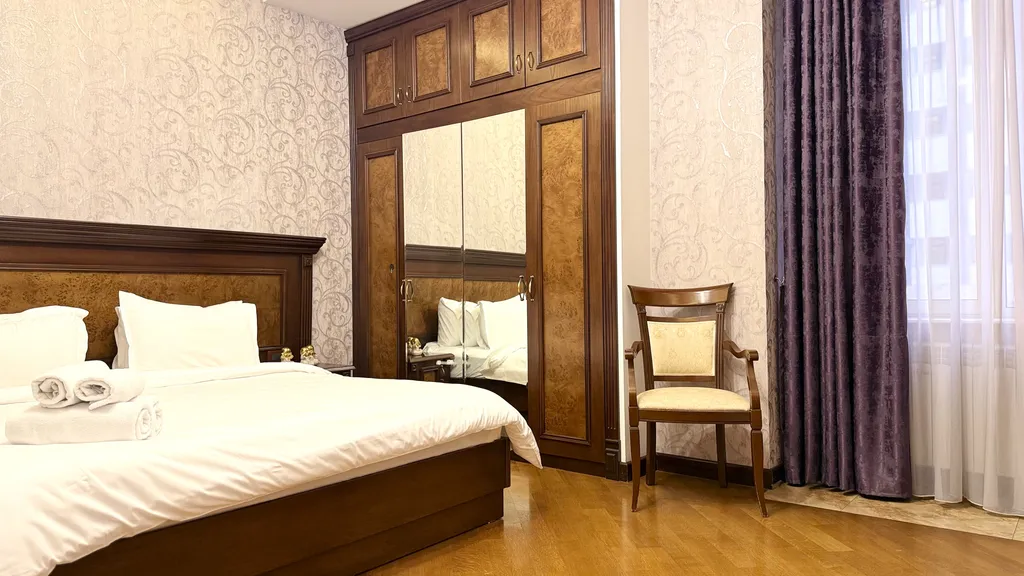 Семейные апартаменты с 2 спальнями и с 2 санузлами в центре