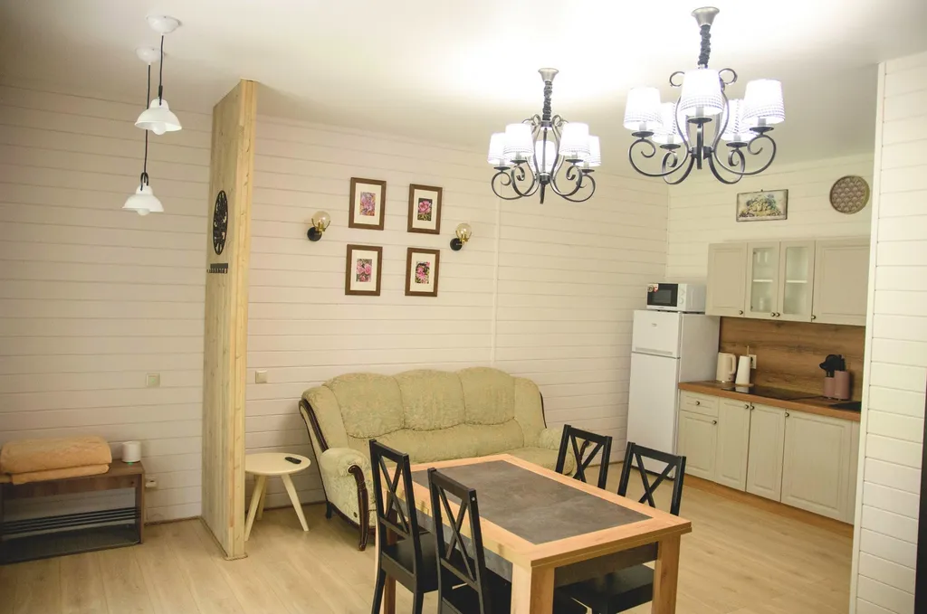 Новый домик для отдыха в сосновом бору Бунырево