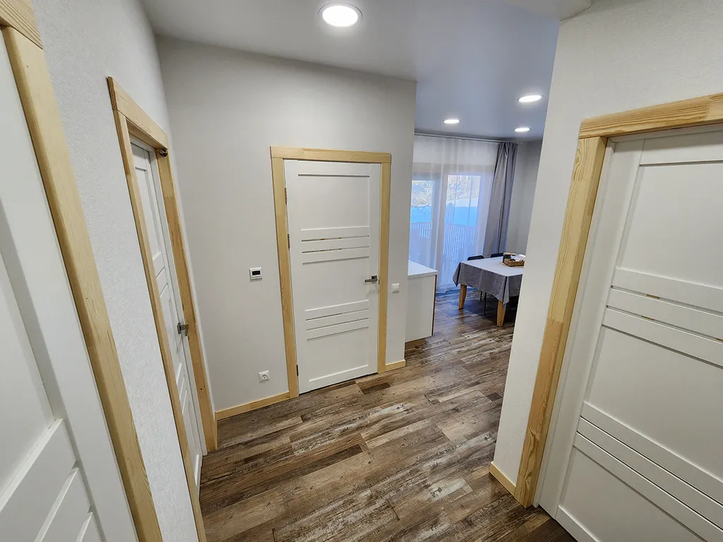 Двухкомнатные апартаменты с видом на горы