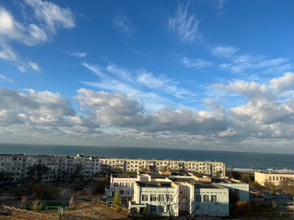 Уютная квартира с видом на море со всех окон