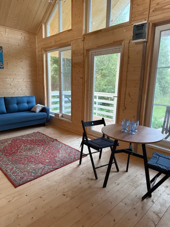 Уютный новый дом 36 м с видом на лес и банным чаном