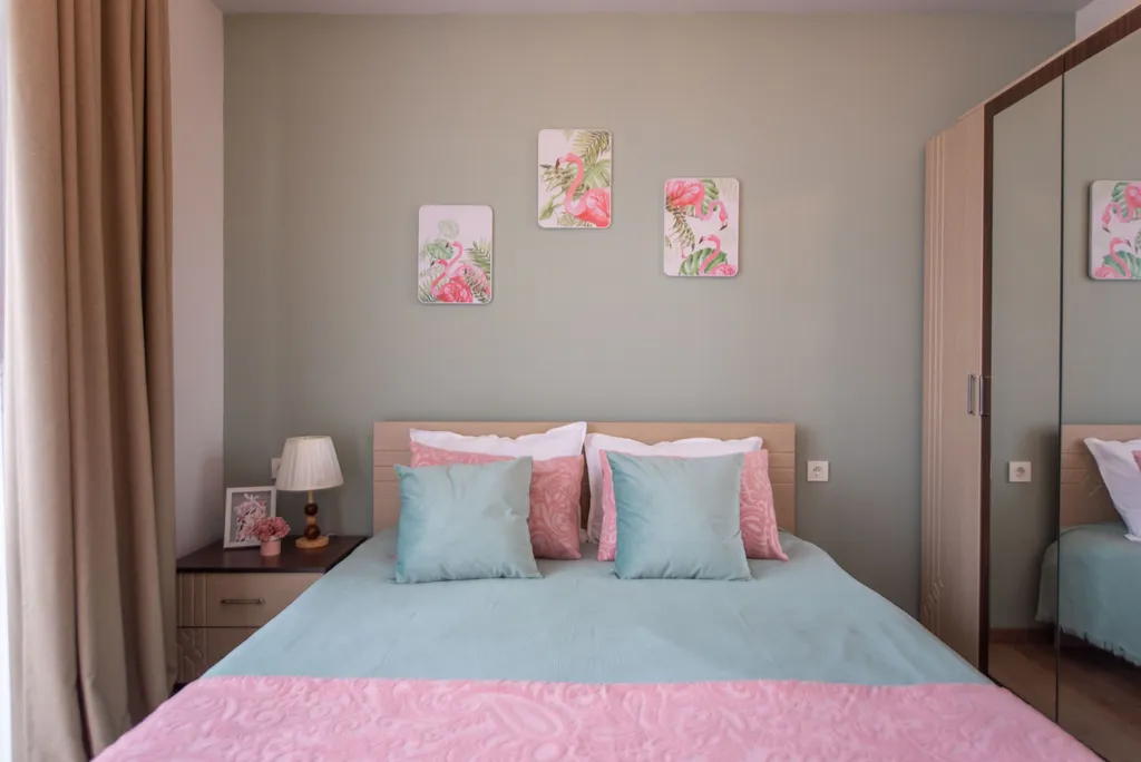 Светлая квартира с прекрасном видом на город и парк