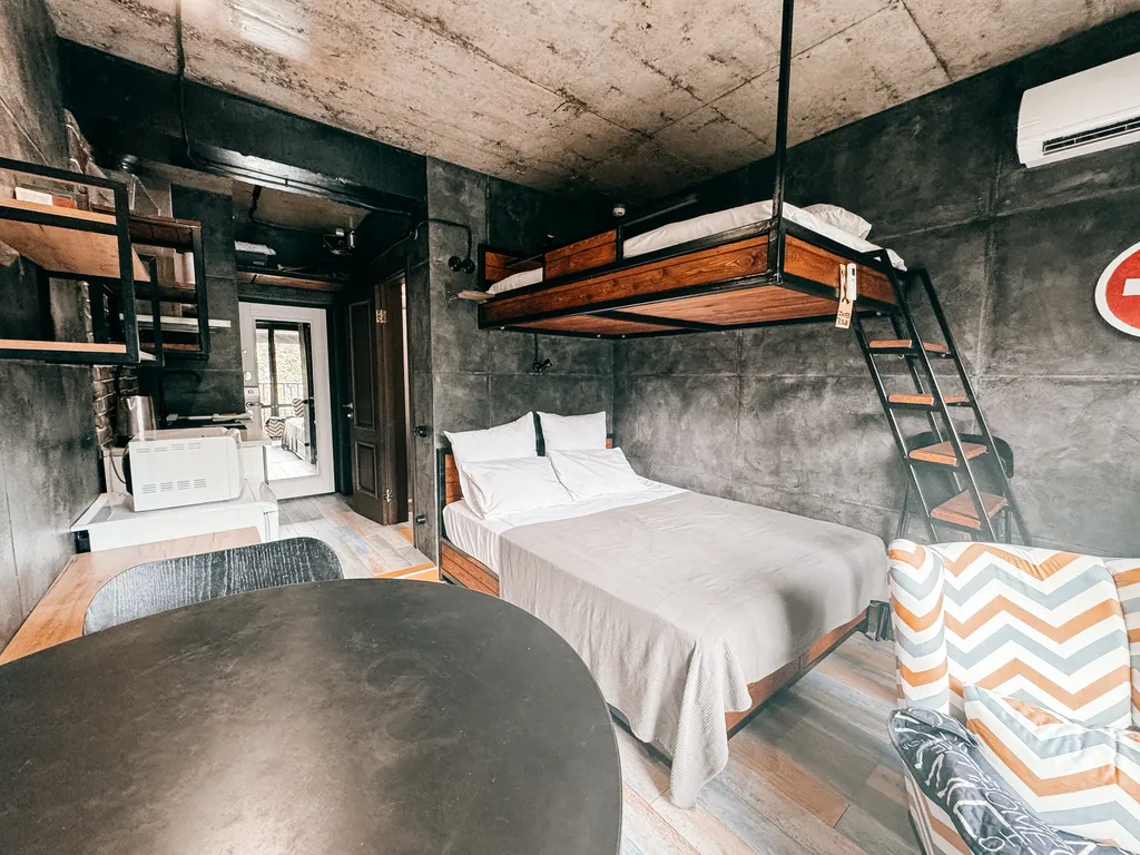 Студия 10 в стиле лофт