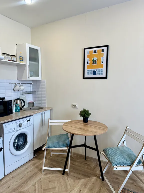 Уютная студия для двоих в новом доме