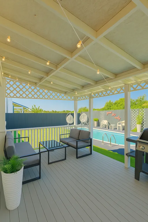 Коттедж Уютный красивый загородный дом с беседкой и бассейном — Елизаветинская