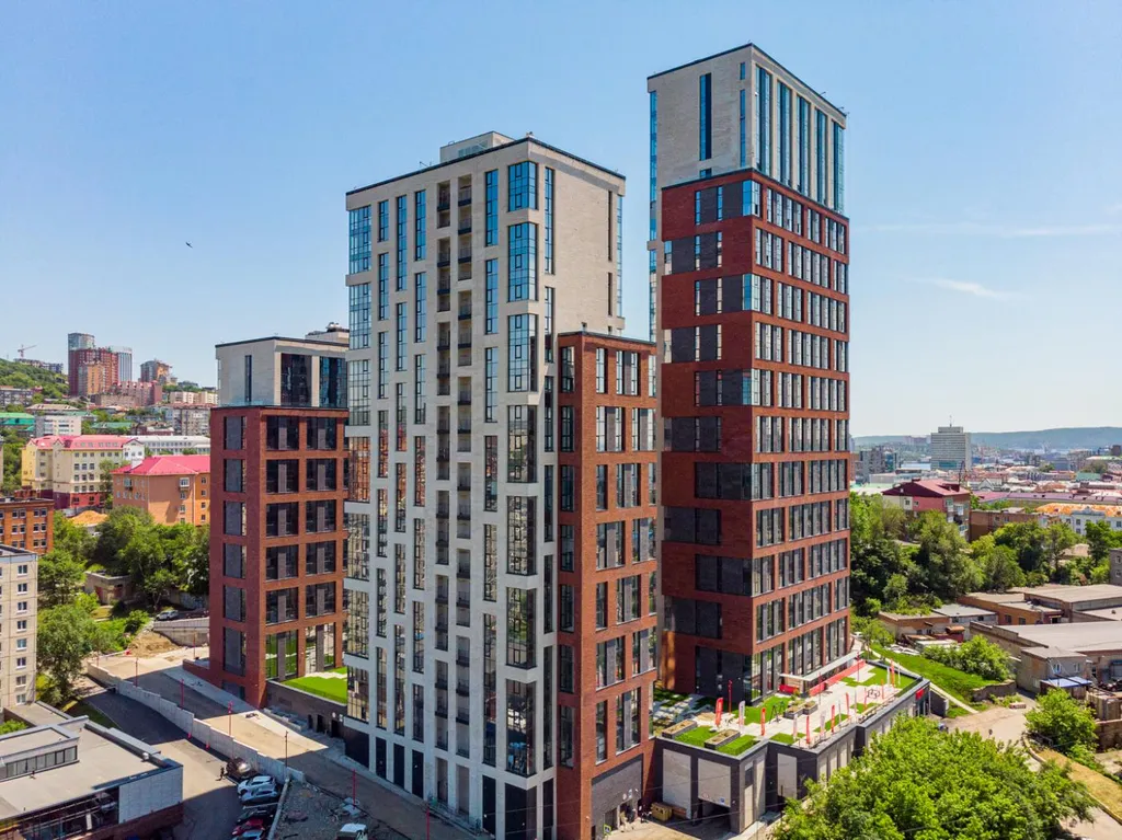 Дизайнерские апартаменты с видом на город и центр