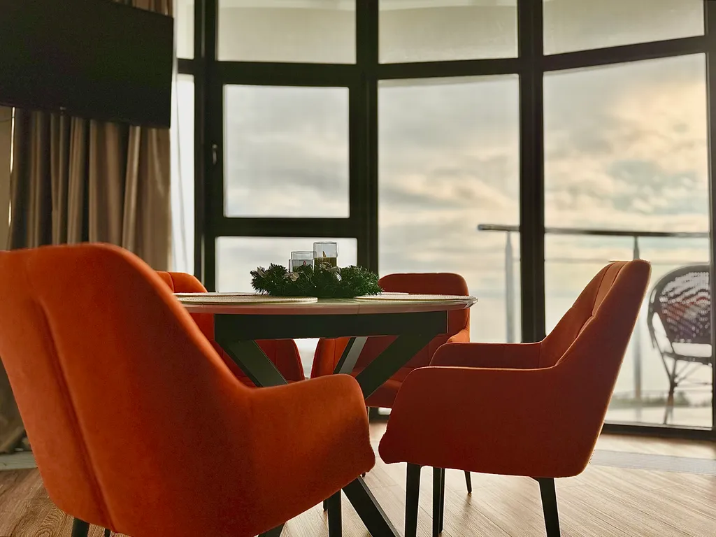 Дизайнерские апартаменты LS-LUX-ORANGE в ЖК Крымская Резиденция