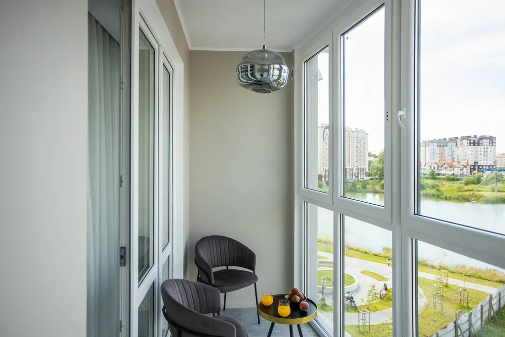 Апартаменты с видом на озеро