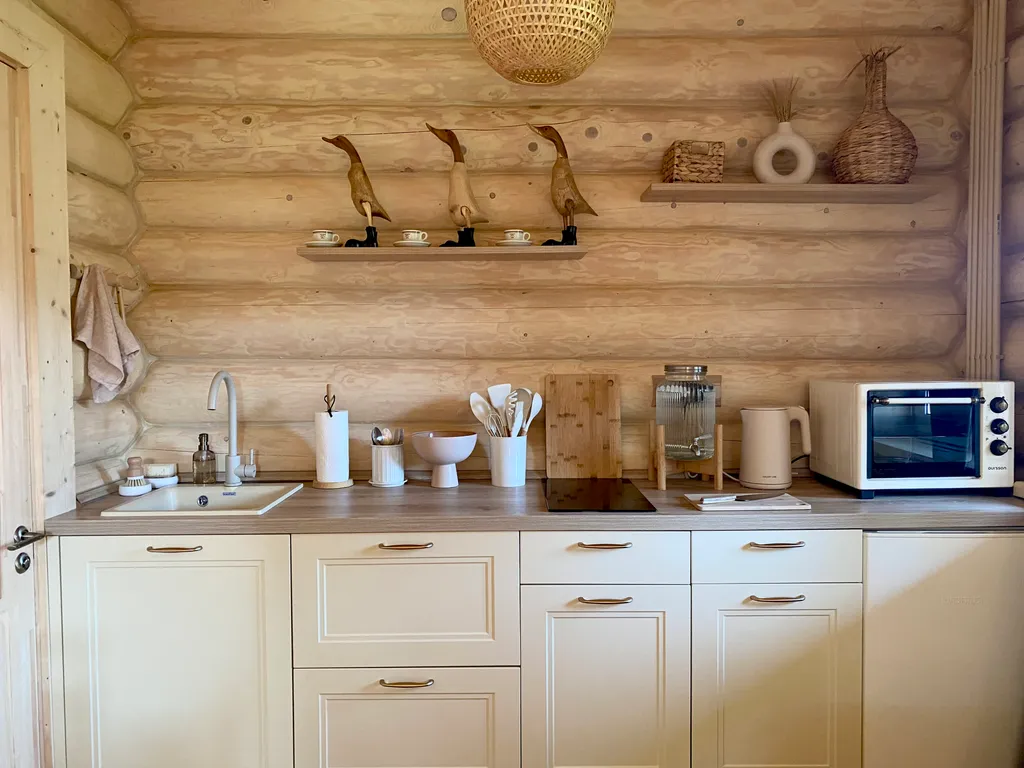 Коттедж Уютный дом из сруба — Горышкино