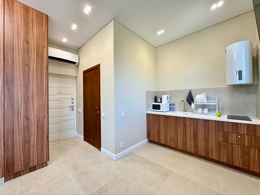 Квартира Квартира Делюкс с балконом и видом на море и горы — Лазаревское