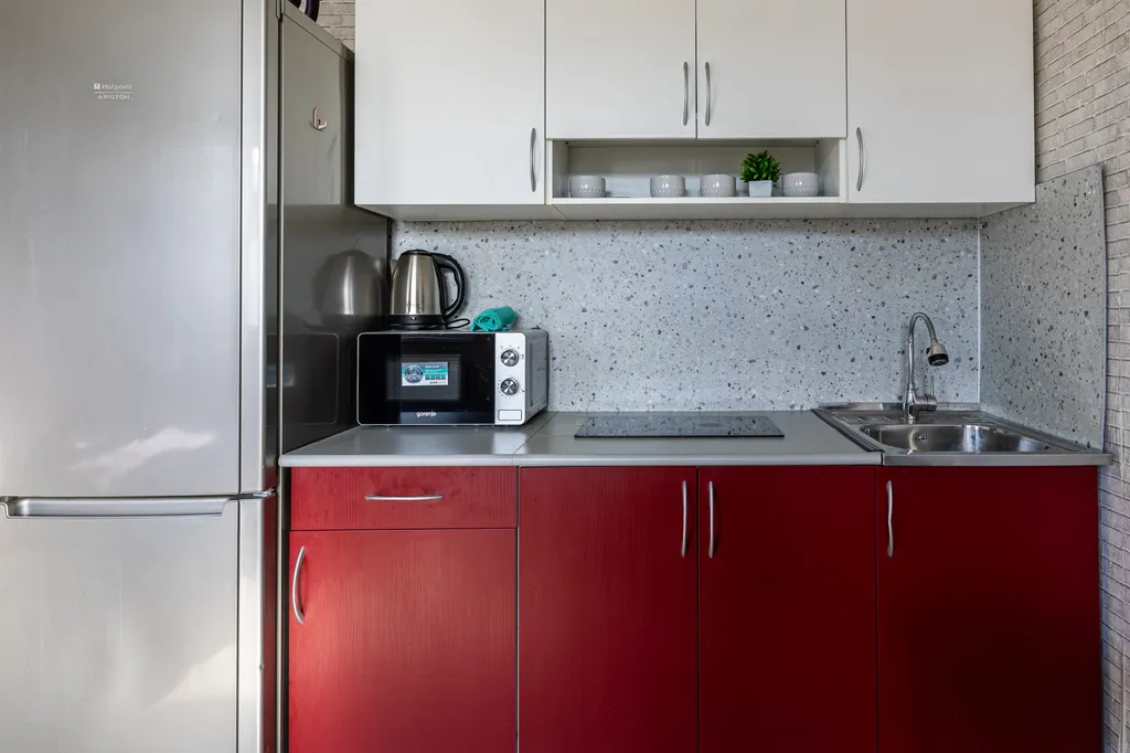 Уютная студия с шикарным видом на город