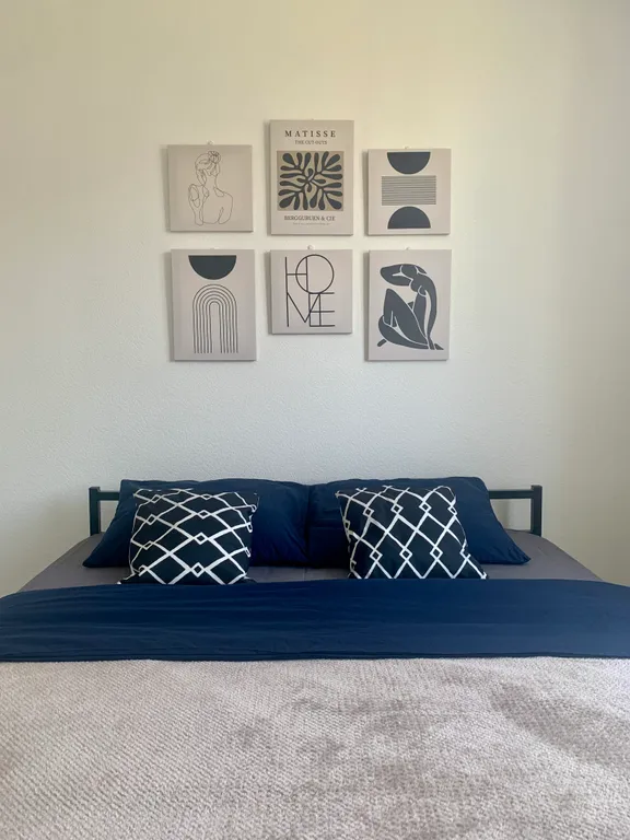 Квартира Квартира Уютная евродвушка — Бугры