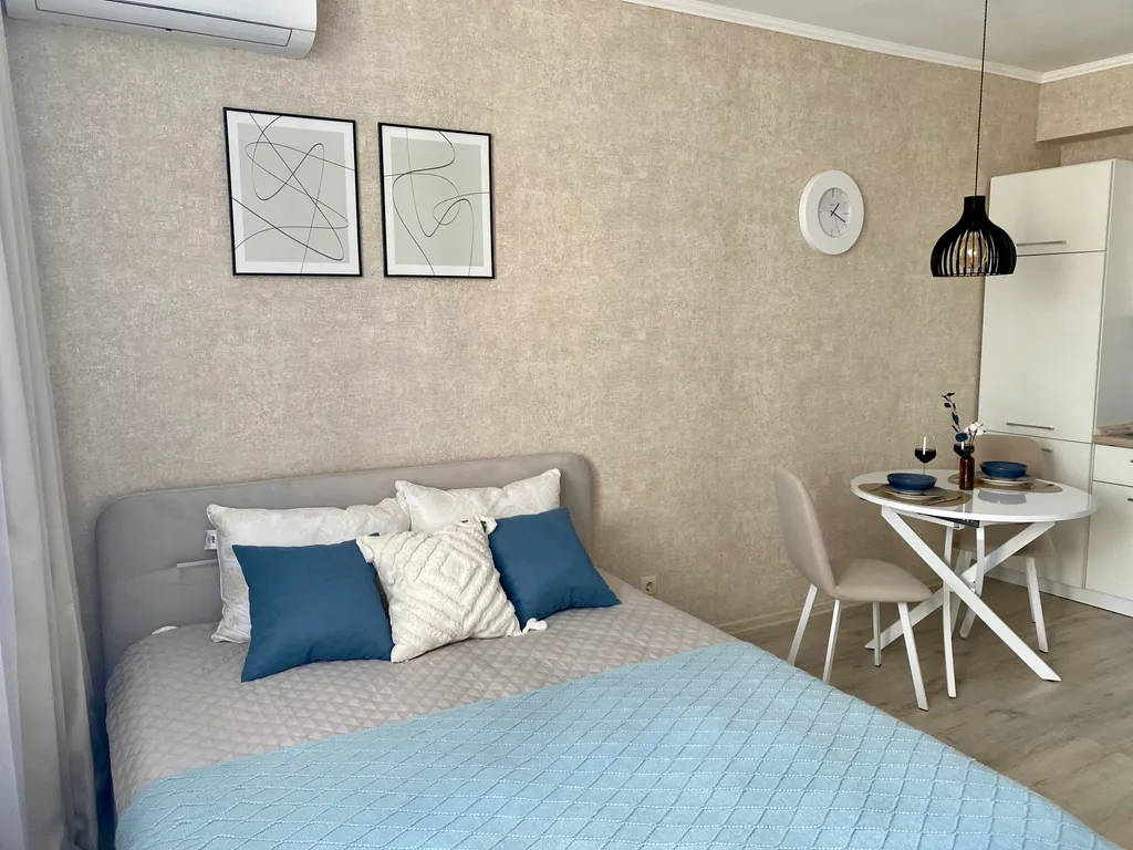 Уютная студия с новым ремонтом