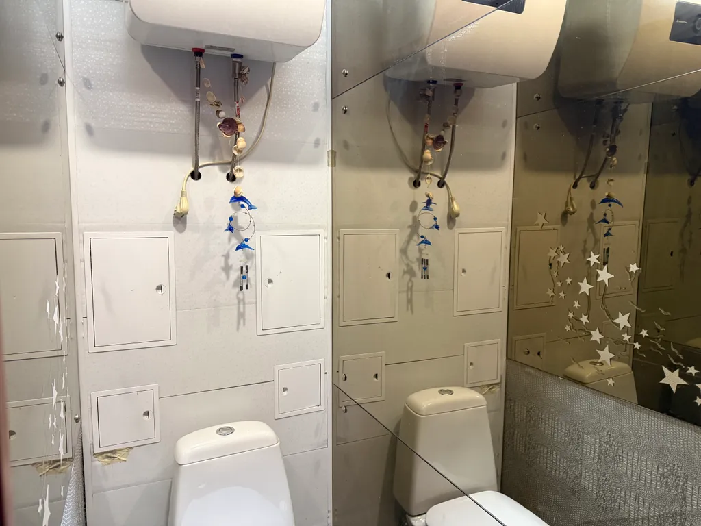 Комната в карибском стиле в трёхкомнатной квартире