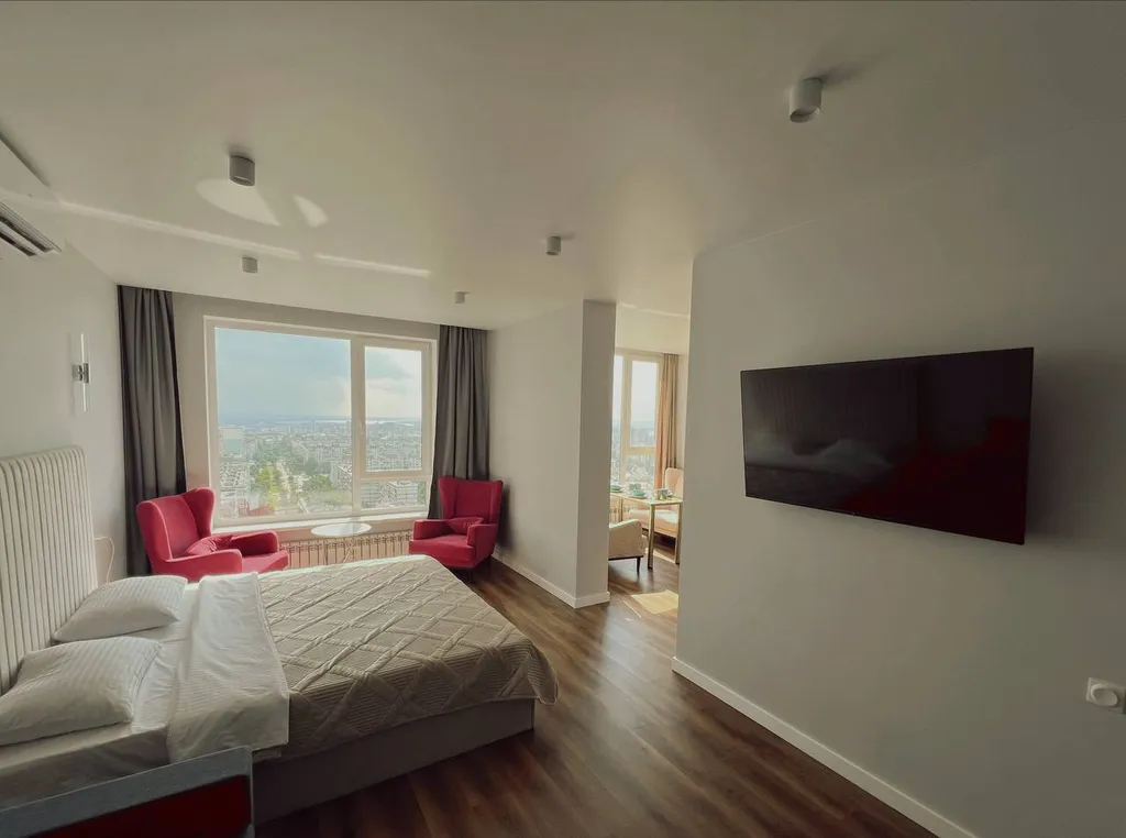 Квартира с панорамным видом на город