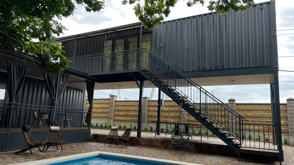 Коттедж Домик в лесу с верандой и видом на море — аренда посуточно в Джубга