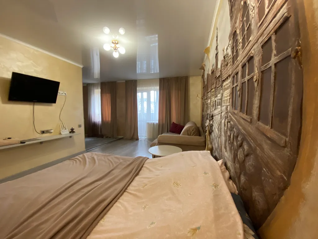 Квартира-студия с дизайнерским ремонтом