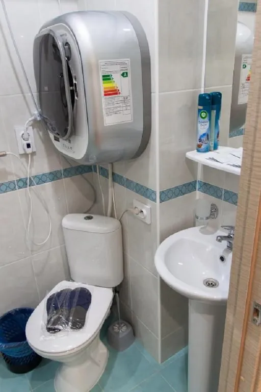 Двухместные апартаменты с двумя  односпальными кроватями и балконом