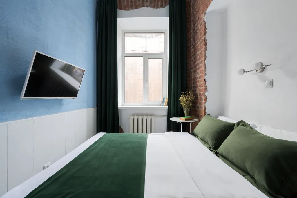 Квартира Квартира Двухуровневая студия New Horizon Есения в историческом центре Питера — Санкт-Петербург