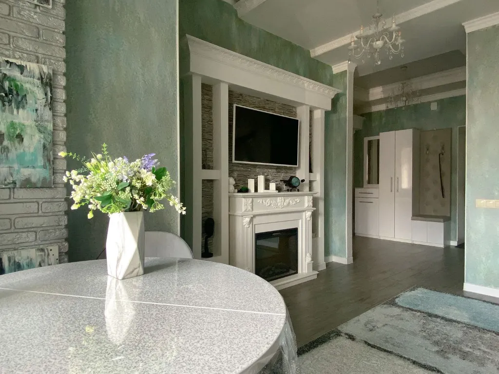 Апартамент с камином и вкусным кофе