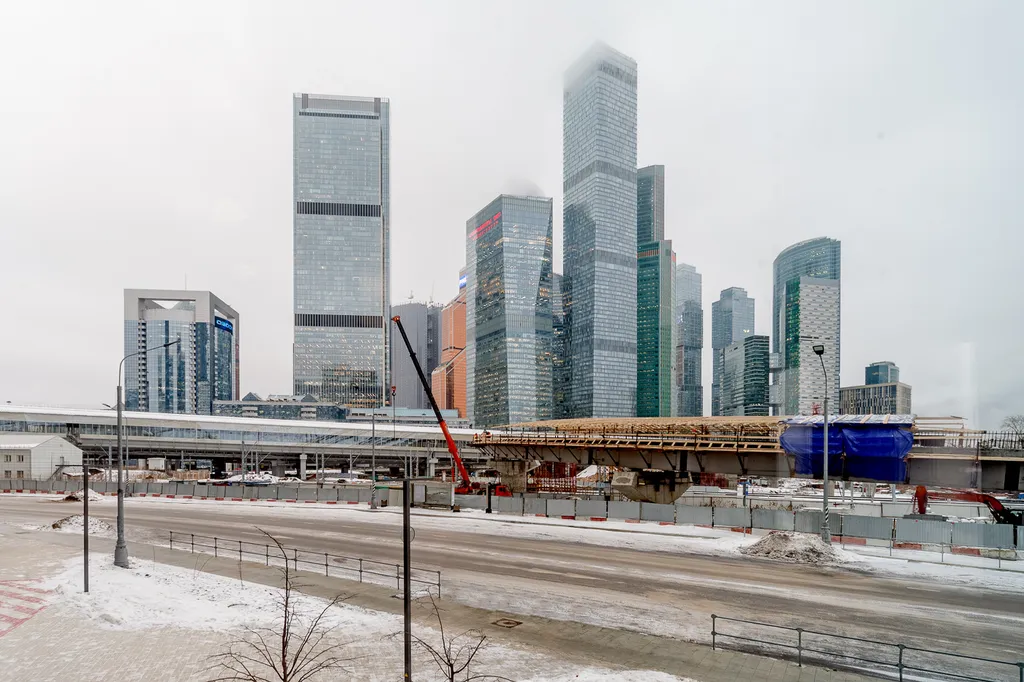 Квартира Квартира Студия c видом на Москва-Сити — Москва