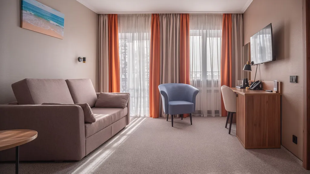 Роскошный номер категории Люкс