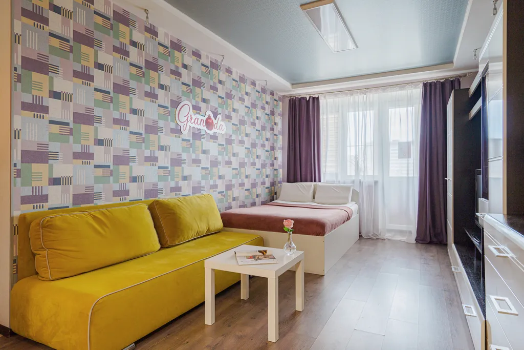 Квартира Уютная современная студия в микрорайоне ГГМ рядом с СОК Юпитер — аренда посуточно в Нижний Тагил