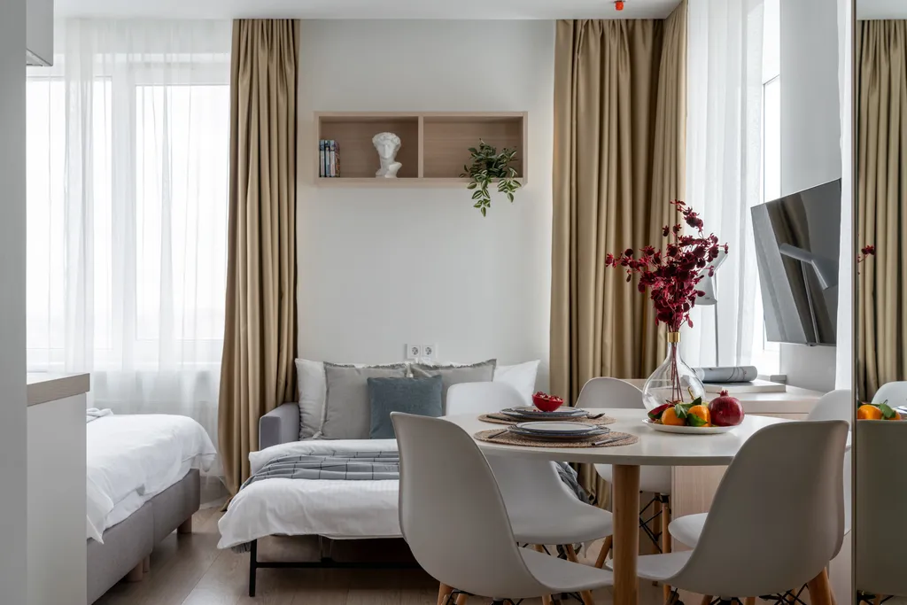 Квартира Квартира Счастье здесь с панорамным видом на город — Москва