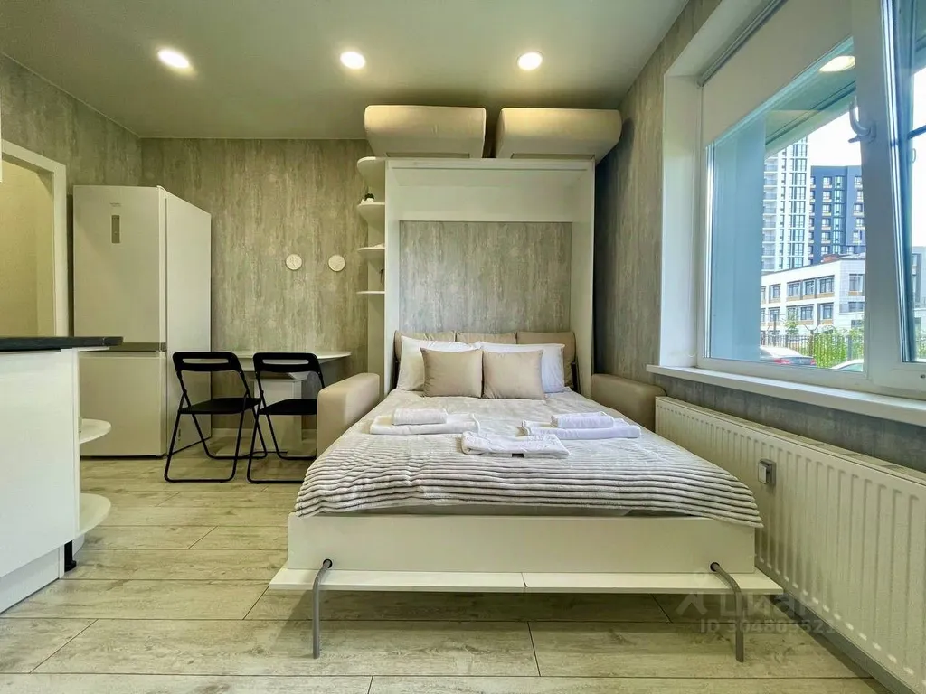 Квартира Квартира Студия комфорт Московская-Звездная Аэропорт — Санкт-Петербург