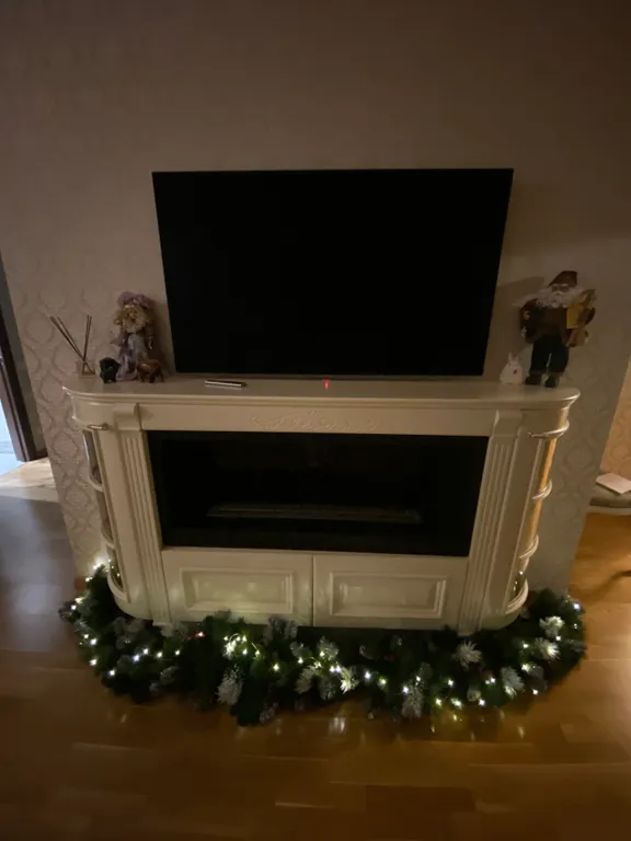 3-комнатная уютная квартира с биокамином и панорамными окнами