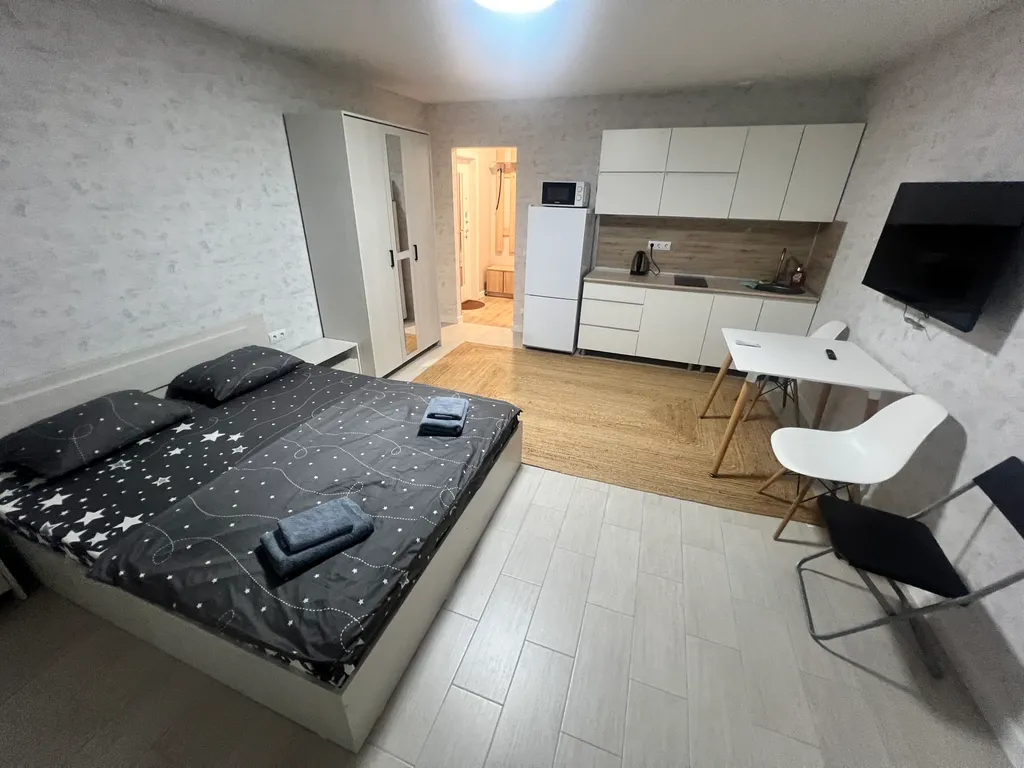 Квартира Уютная студия в микрорайоне Губернский — аренда посуточно в Чехов