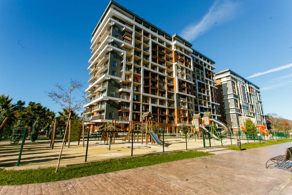 Квартира на первой линии у моря с отдельной спальней