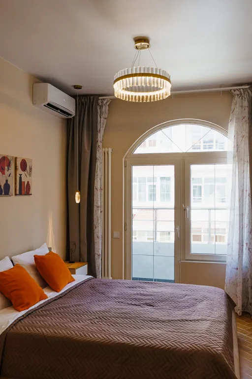 Квартира Уютные апартаменты с балконом и боковым видом на море — Адлер