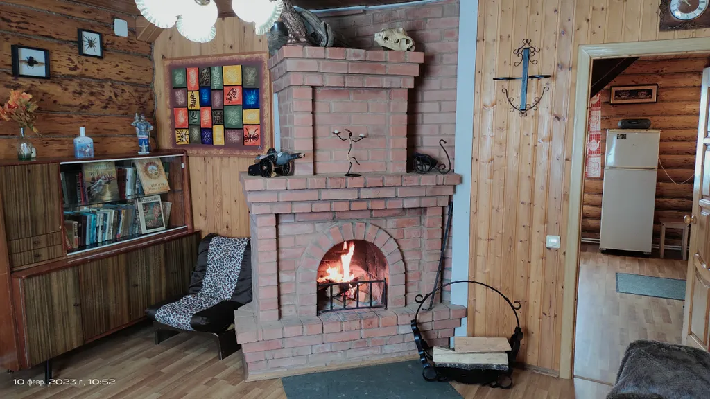 Коттедж Дом для гостей с камином на озере Волго, всесезонный отдых и рыбалка — Завирье